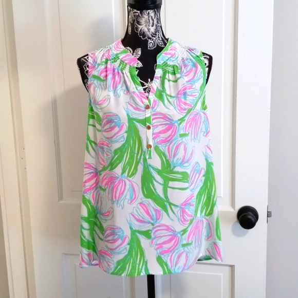Lilly Pulitzer Tops - 💚HTF Lilly Pulitzer💚 - Houston Top